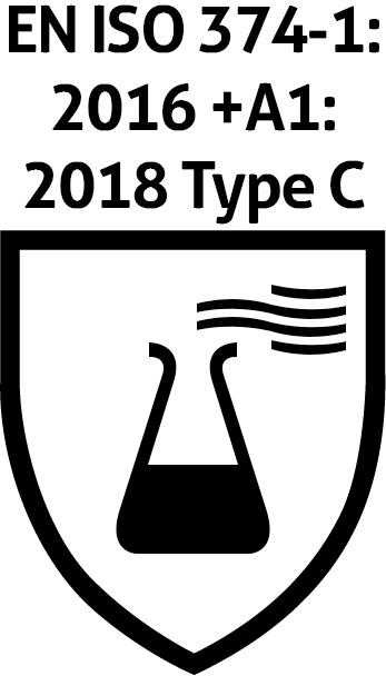 EN 374-1:2016+A1:2018 Type C
