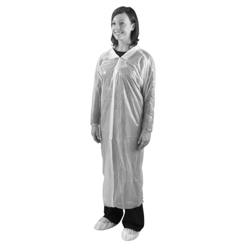DC01 Shield® PE Visitor Coats | Polyco Healthline