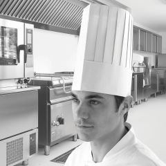 DM09/200 Classic Style Chef Hats 200mm