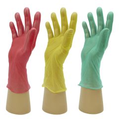 GD17 Shield® Green/Red/Yellow Vinyl Powder Free Disposable Glove