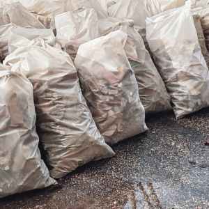 10145 Clear Extra Heavyweight Aggregate Sacks (40L)