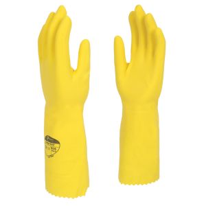 Polyco Deep Sink Extra Long Natural Rubber Flock Lined Glove