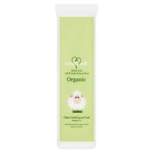 Simply Soft Baby Organic Cotton Square Pads