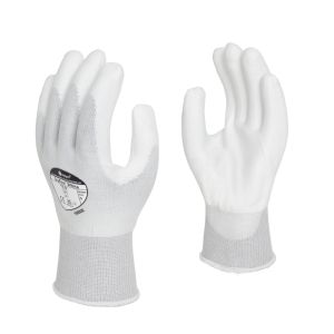 Polyco Dyflex White 18gg Cut Resistant Glove with Bio Based Dyneema® Technology