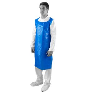 Delantales Shield A14B/200/R Azul Extra Heavy Duty en rollo