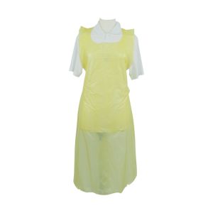 Shield A14Y/R Yellow Medium Duty Aprons on a Roll