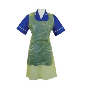 Shield A1Y/R Yellow Medium Duty Standard Length Aprons on a Roll
