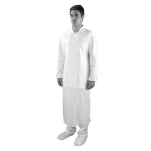 Shield A5/W White Heavy Duty Longer Length Aprons in a Pack