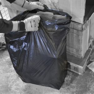 EW/BAG Black Medium Duty Sacks in a Pack (90L)