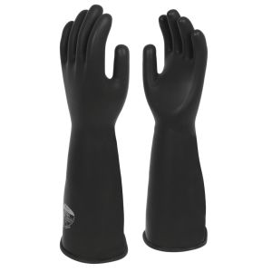 Shield GI/104 Black Latex Rubber Industrial Glove (44cm)