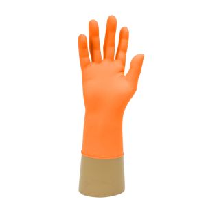 Bodyguards GL902 Orange Nitrile Powder Free Disposable Glove