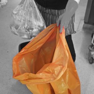 MBCOL/O Orange Medium Duty Sacks in a Pack (90L)