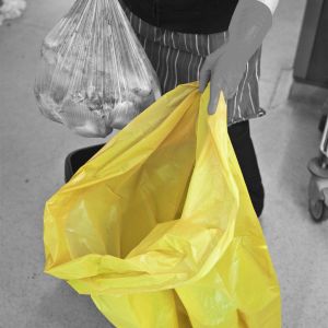 MBCOL/Y Yellow Medium Duty Sacks in a Pack (90L)