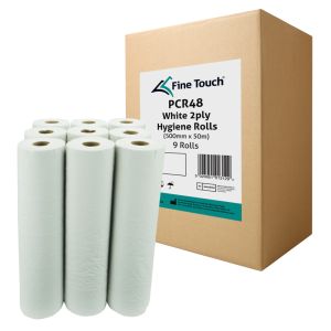Fine Touch PCR48 White 2ply Couch Roll