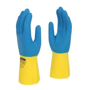 Polyco Duo Plus™ 60 Double Dipped Latex Flock Lined Glove (0.6mm, 33cm)