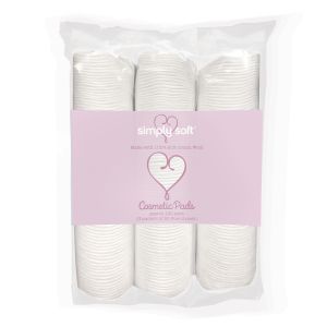 Simply Soft® Round Cotton Cosmetic Pads Multipack