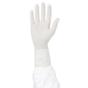 Nitrex CX300 Non Sterile White Nitrile Cleanroom Gloves 300mm Cuff