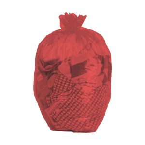 Red Premium Soluble Strip Laundry Bags 80 Litre